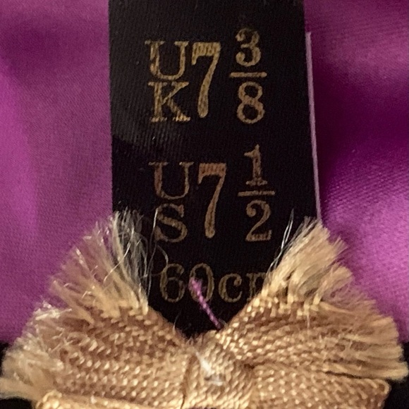 Hand made in England 100% wool hat - Picture 9 of 10